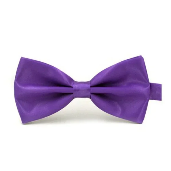 NEW Satin Clip Bow-Tie - Adjustable - Multiple Colors Available! - Picture 7 of 11